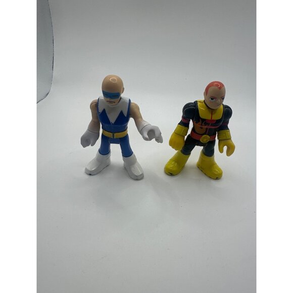 Fisher-Price Imaginext Action Figures Lot Of 2 - Captain Cold & Firestorm - Vint - Picture 1 of 4